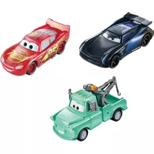 Cars - Rayo Mate Y Storm - Pack X 3 - Color Changers Mattel