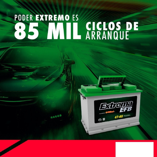 Batera Extrema    Efb Start/stop Fiat Uno Modelos13-16 Foto 3