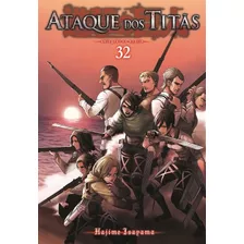 Ataque Dos Titãs Vol. 32, De Isayama, Hajime. Editora Panini Brasil Ltda, Capa Mole Em Português, 2021