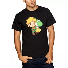 Playera Link Zelda Yoshi Trifuerza