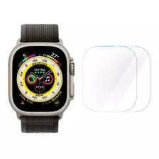 Combo 2x Película De Vidro Protetora Para Applewatch S8 49mm