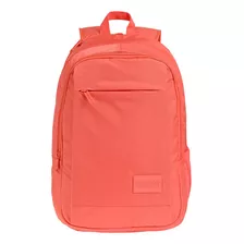 Mochila American Tourister Bridge 2at Color Coral Claro Diseño De La Tela Liso