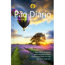 Pão Diário Vol 25 - Paisagem, De Pão Diário. Editora Ministérios Pão Diário, Capa Mole Em Português, 2021