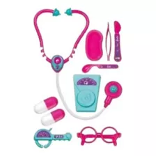 Kit De Médico - Barbie Doutora Com 9 Acessorios - Rosa