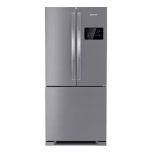 Geladeira Frost Free Side Inverse Inox Bro85ak Brastemp 110v