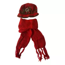 Gorro + Bufanda De Mujer Invierno