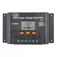 Controladora Reguladora De Carga Solar Cm2024