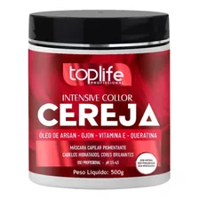  Matizador E Tonalizante Vermelho Cereja Toplife 500g