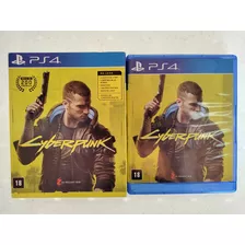 Jogo Cyberpunk 2077 Ps4 Mídia Física Seminovo + Nf Play 4