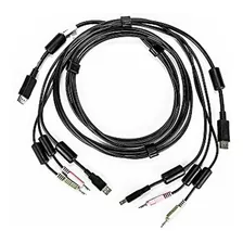 Cable Kvm Displayport - Usb - Audio De 6 'para Sv220d - Sv2