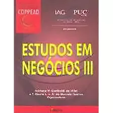 Estudos Em Negócios - Vol.3, De Esequias Soares. Editora Mauad, Capa Dura Em Português