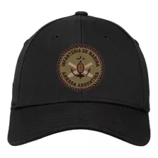 Gorra Gorro 4 Bordados Infantería Marina Musgo Ara Mod11