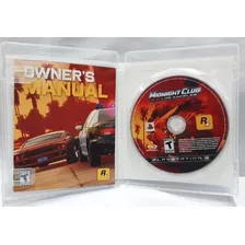 Jogo Ps3 Midnight Club Los Angeles Original Playstation 3