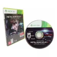Jogo Metal Gear Solid V Ground Zeroes Usado Xbox 360.