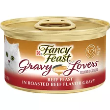 Alimento Fancy Feast Gravy Lovers Poultry And Beef 24 Latas