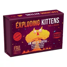 Jogo De Cartas Exploding Kittens Para A Galera Galápagos