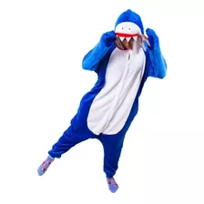 Pijamas De Polar Tiburón Adulto