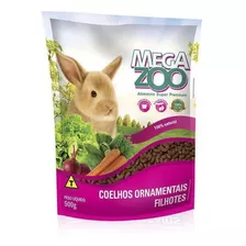 Ração Para Coelho Filhote 500g Megazoo