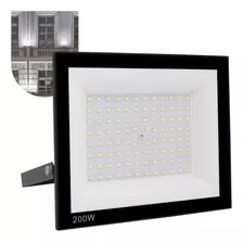 Refletor Led Holofote 200w Ip66 Bivolt Forte Luz Branco Frio