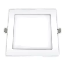 Luminaria Plafon Led 18w Embutir Ourolux Branco Quente Cor Branco-quente 2700k 110v/220v