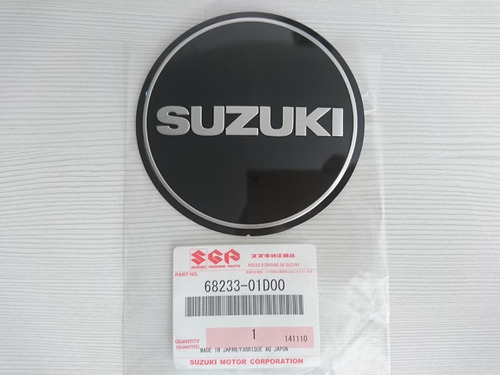 Sticker Calcomania Emblema Laminada Motor Suzuki Gs500 Negro Foto 2