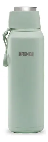 Termo 600 Ml Tapon Cebador Bremen Acero Inoxidable 0.6l Dgm