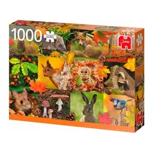 Puzzle 1000 Piezas Autumn Animals Premium - Jumbo