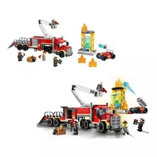 Brinquedo Lego City Unidade De Controle De Incendios 60282