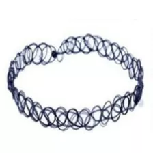 Gargantilha Choker Tatoo Tribal Tatuagem Colar 6 Peças