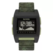 Relógio Nixon Base Tide Pro Camuflado Tábua Da Maré