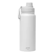 Garrafa Térmica De Água Gocase Fresh Aço Inoxidável - 650ml Cor Branco