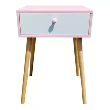 Velador Eames Pink Mesa De Noche