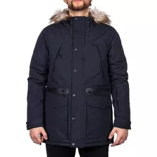 Campera Hombre Parka Termica Otoño Invierno Clásica 