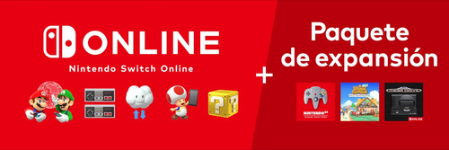 Suscripción Online Y Expansión Pack Nintendo Switch 1 Año