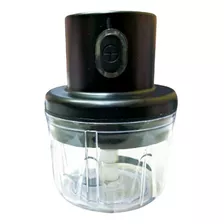 Mini Processador 3 Lâminas Triturador De Alimentos Usb 250ml