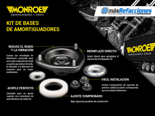 Base Amortiguador Honda Civic 2001 2002 2003 2004 2005 Foto 2