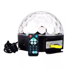 Bola Luz Led Efecto Discoteca Control C/bluetooth + Pendrive