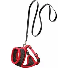 Flamingo Harms Set Harness For Kittens 110 Cm Black-red 10 M