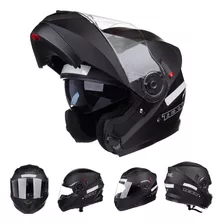 Capacete Gladiador Moto Texx Gladiator V3 Articulado Robocop Cor Preto-fosco Tamanho Do Capacete 60