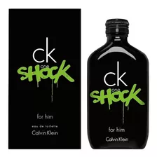 Perfume Ck One Shock Para Hombre De Calvin Klein Edt 100ml