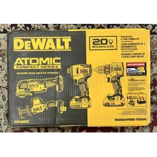 Dewalt 20v Max Atomic 4 Tool Combo Kit - Dck486d2