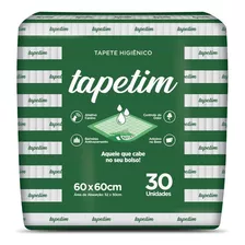 Tapete Higiênico Tapetim Cães E Gatos Pets 60x60 30 Unidades