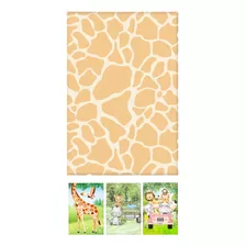 Painel Tecido Sublimado 3d Girafa Safari - 1,50x2,20