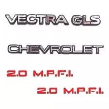 Kit De Emblemas Chevrolet Vectra Gls 2.0 M.p.f.i. 94/95