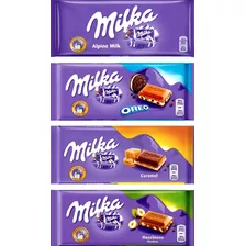 Kit 10 Un. Chocolate Milka 100g Importado - Vários Sabores