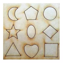 Combo Juegos Didacticos Ingenio Fibrofacil Madera Pintar Mdf