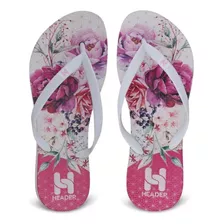 Chinelo De Dedo One Estampa Original Floral Tendencia