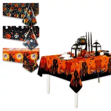 Mantel De Halloween Decoración Rectangular 140x180 Cm