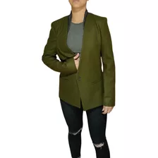 Blazer Saco De Mujer Tapado Paño Importado Campera Ynsignya