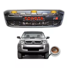 Parrilla Hilux 2006 Al 2011 Trd Gr C/ Drl Leds Tuningchrome